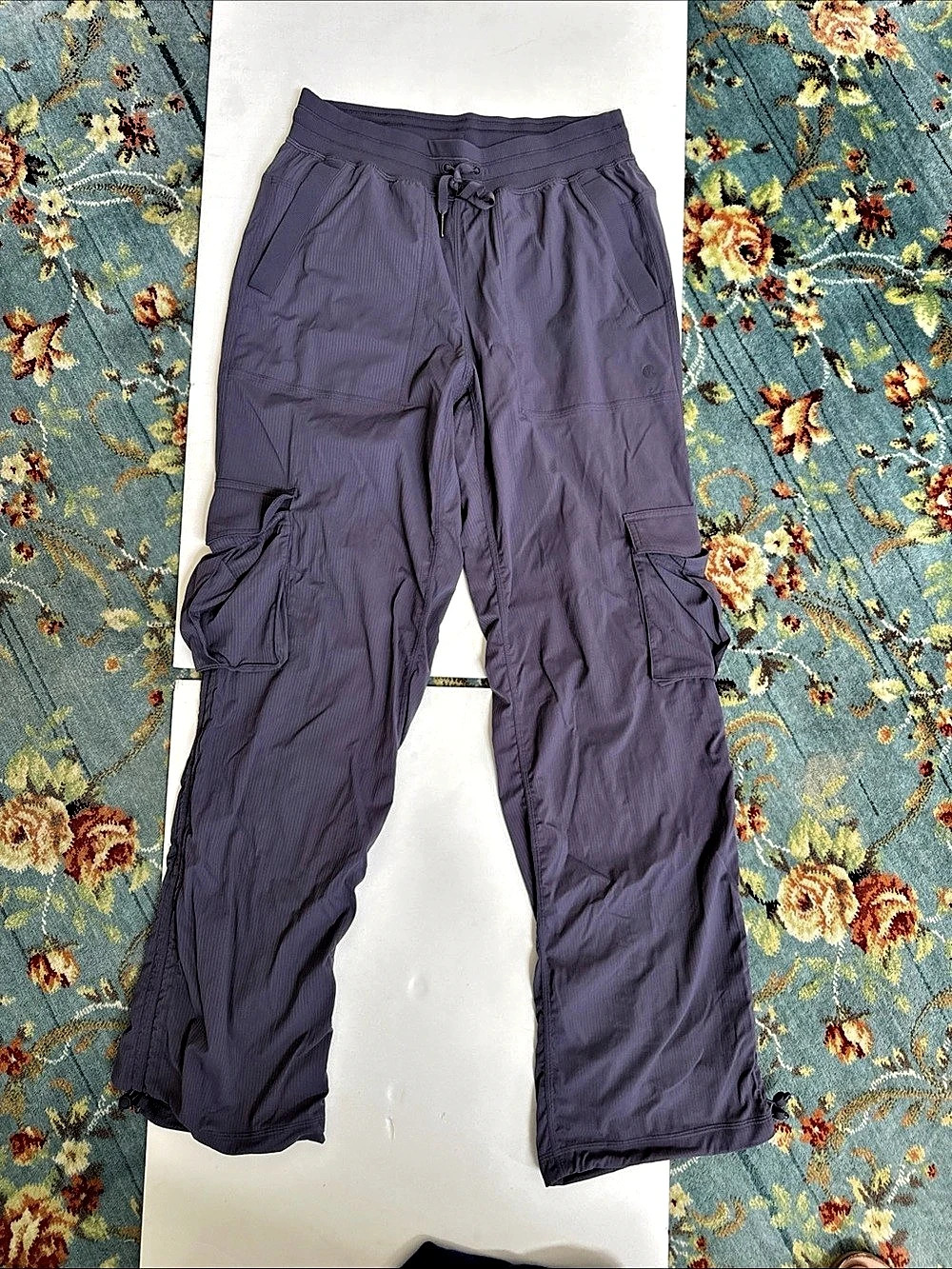 lululemon Dance Studio Cargo Pants Relaxed-Fit Mid-Rise Purple Small